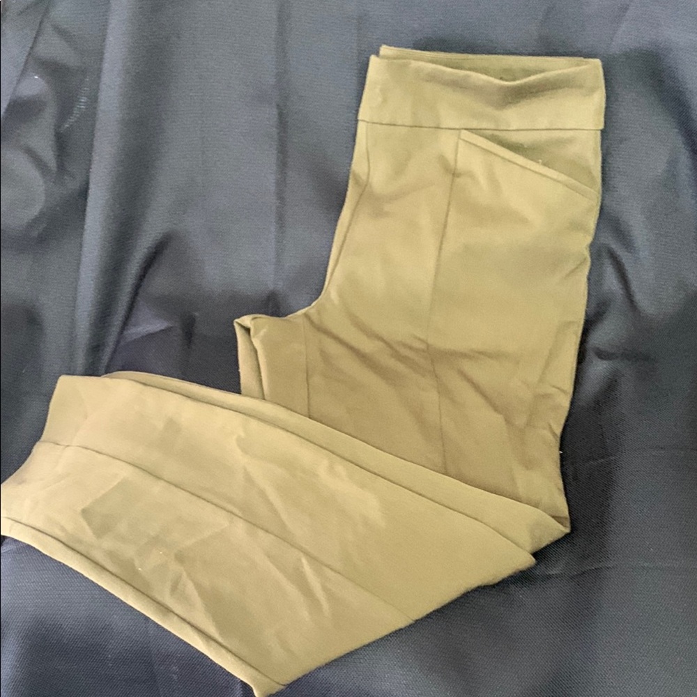 Tan Straight Leg Pants for Versatile Style